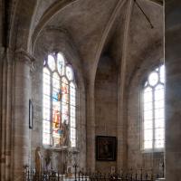 Église Notre-Dame d'Auvers-sur-Oise - Interior, chevet looking southeast into south chapel