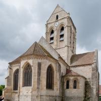 Église Notre-Dame d'Auvers-sur-Oise - Exterior, northeast chevet elevation