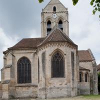 Église Notre-Dame d'Auvers-sur-Oise - Exterior, east chevet elevation