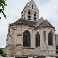 Église Notre-Dame d'Auvers-sur-Oise - Exterior, southeast chevet elevation