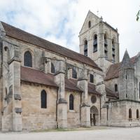 Église Notre-Dame d'Auvers-sur-Oise - Exterior, south nave elevation looking northeast