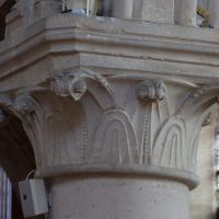 Église Notre-Dame d'Auvers-sur-Oise - Interior, nave, north arcade, pier capital