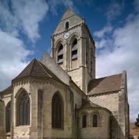 Église Notre-Dame d'Auvers-sur-Oise - Exterior, northeast chevet elevation