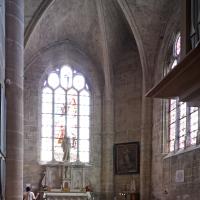 Église Notre-Dame d'Auvers-sur-Oise - Interior, south transept looking east into south chapel