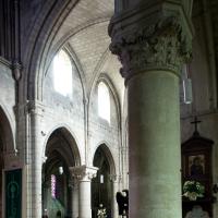 Église Saint-Laurent de Beaumont-sur-Oise - Interior, north chevet elevation from south transept