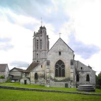 Église Saint-Laurent de Beaumont-sur-Oise - Exterior, chevet elevation