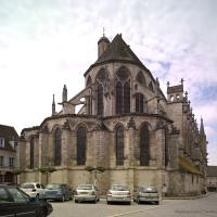 Église Notre-Dame de Villeneuve-sur-Yonne - Exterior, northeast chevet elevation