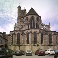 Église Notre-Dame de Villeneuve-sur-Yonne - Exterior, east chevet elevation, axial chapel