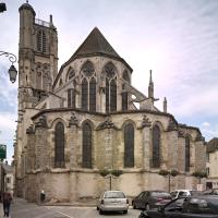Église Notre-Dame de Villeneuve-sur-Yonne - Exterior, southeast chevet elevation, radiating chapels