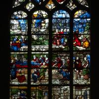 Église Notre-Dame de Villeneuve-sur-Yonne - Interior, chevet, stained glass