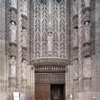 Cathédrale Sainte-Cécile d'Albi - Exterior, south lateral portal 