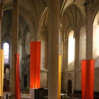 Église Saint-Serge d'Angers - Interior, chevet from north nave aisle