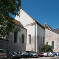Église Saint-Serge d'Angers - Exterior, northeast chevet elevation
