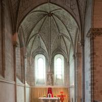 Église Saint-Serge d'Angers - Interior, north chevet chapel looking east