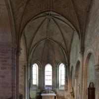 Église Saint-Serge d'Angers - Interior, south chevet chapel looking east