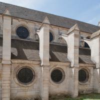 Église Saint-Denys d'Arcueil - Exterior, north nave elevation looking southwest