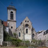 Église Saint-Denys d'Arcueil - Exterior, east chevet elevation