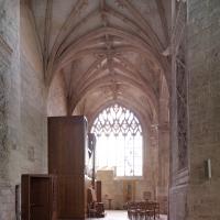 Collégiale Notre-Dame d'Auffay - Interior, north chevet aisle looking east