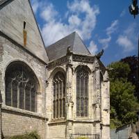 Collégiale Notre-Dame d'Auffay - Exterior, east chevet