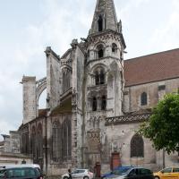 Église Saint-Eusèbe d'Auxerre - Exterior, north chevet elevation