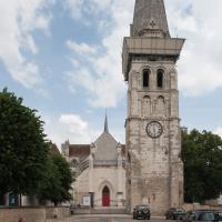 Église Saint-Eusèbe d'Auxerre - Exterior, western frontispiece