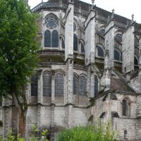 Cathédrale Saint-Étienne d'Auxerre - Exterior, chevet from northeast