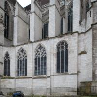 Cathédrale Saint-Étienne d'Auxerre - Exterior, nave, northern flank