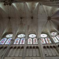 Cathédrale Saint-Étienne d'Auxerre - Interior, chevet vaults
