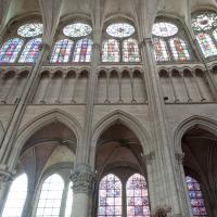 Cathédrale Saint-Étienne d'Auxerre - Interior, chevet, north elevation