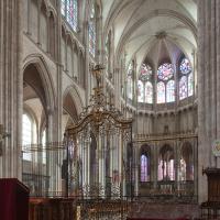 Cathédrale Saint-Étienne d'Auxerre - Interior, chevet looking northeast