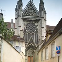 Cathédrale Saint-Étienne d'Auxerre - Exterior, south transept 
