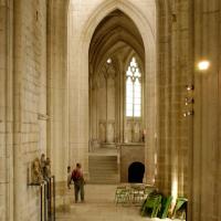 Église Saint-Germain d'Auxerre - Interior, south nave aisle looking east
