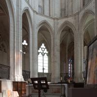 Église Saint-Germain d'Auxerre - Interior, chevet elevation looking northeast