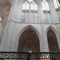 Église Saint-Germain d'Auxerre - Interior, north chevet elevation