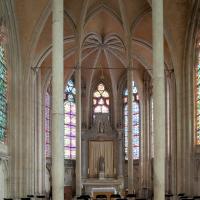 Église Saint-Germain d'Auxerre - Interior, axial chapel