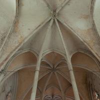 Église Saint-Germain d'Auxerre - Interior, axial chapel vaults