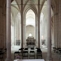 Église Saint-Germain d'Auxerre - Interior, axial chapel looking into chevet