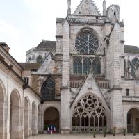 Église Saint-Germain d'Auxerre - Exterior, north transept and north chevet elevation