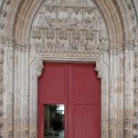Église Saint-Germain d'Auxerre - Exterior, north transept portal