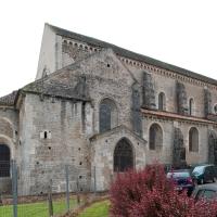 Église Saint-Lazare d'Avallon - Exterior, north chevet and nave elevation