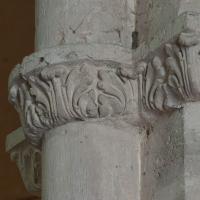 Église Saint-Lazare d'Avallon - Interior, nave, south arcade, vaulting shaft ring molding