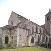 Église Saint-Lazare d'Avallon - Exterior, northeast chevet and nave