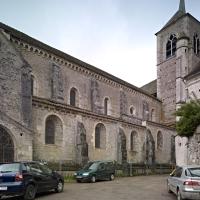 Église Saint-Lazare d'Avallon - Exterior, north nave elevation