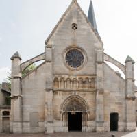 Église Saint-Hermeland de Bagneux - Exterior, western frontispiece