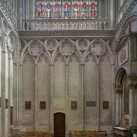 Cathédrale Notre-Dame de Bayeux - Interior, north transept elevation