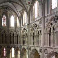 Cathédrale Notre-Dame de Bayeux - Interior, south chevet elevation from triforium level