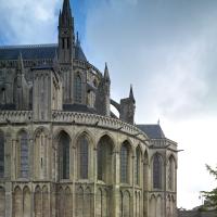 Cathédrale Notre-Dame de Bayeux - Exterior, south chevet elevation
