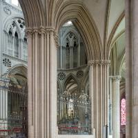 Cathédrale Notre-Dame de Bayeux - Interior, south chevet aisle looking north
