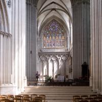 Cathédrale Notre-Dame de Bayeux - Interior, north transept elevation looking north