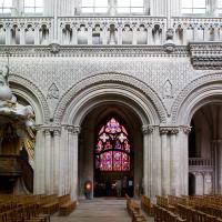 Cathédrale Notre-Dame de Bayeux - Interior, north nave arcade